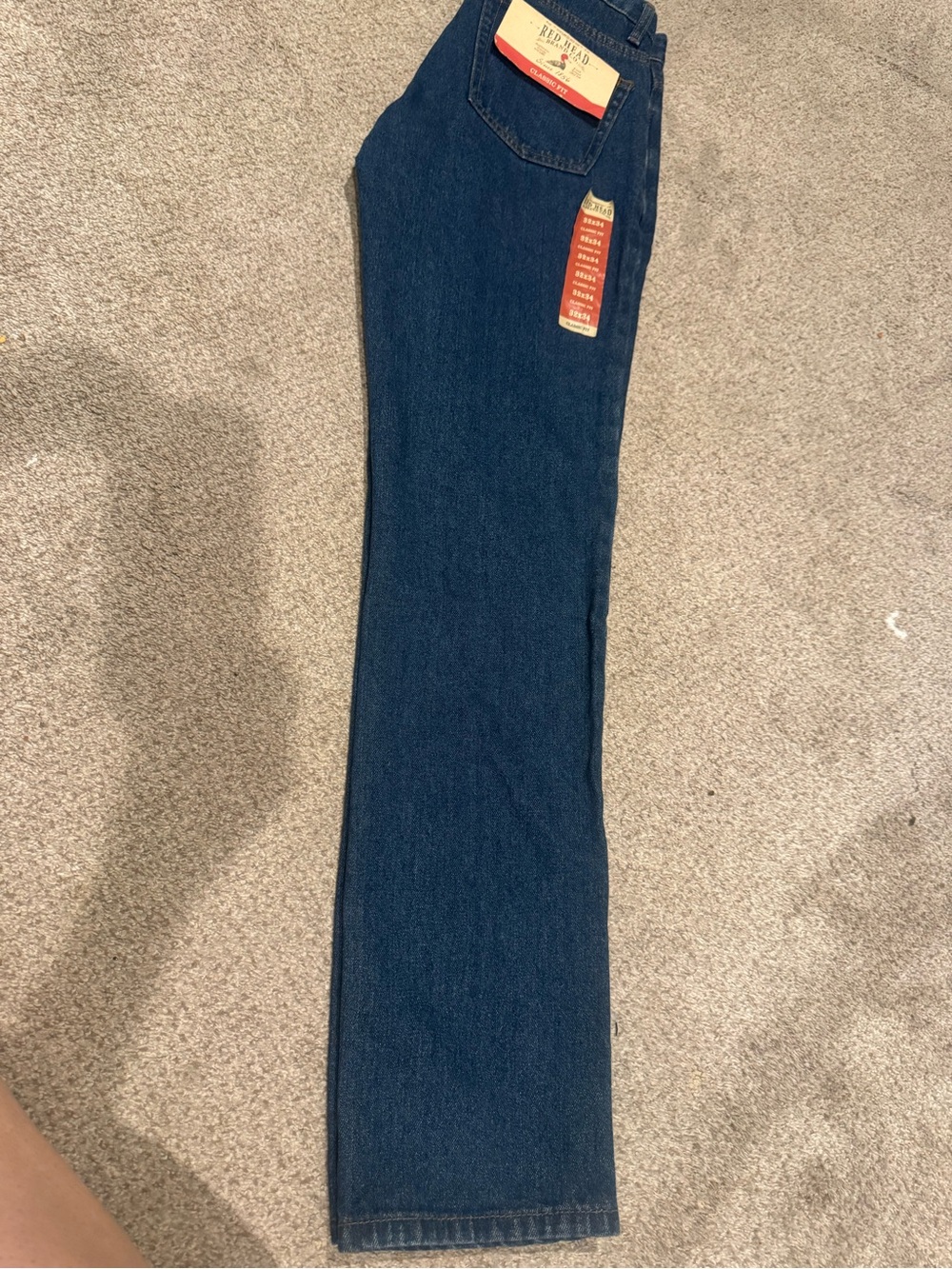 RedHead Men's Straight Jeans in Deep Blue